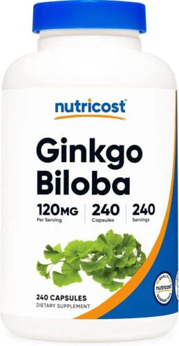 Ginkgo Biloba 120 Mg 240 Capsulas A281