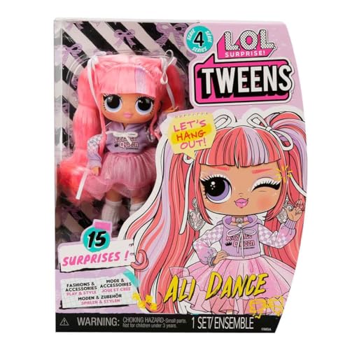 Tweens Series 4 Fashion Doll Ali Dance with 15 Surprises and Accessories D212