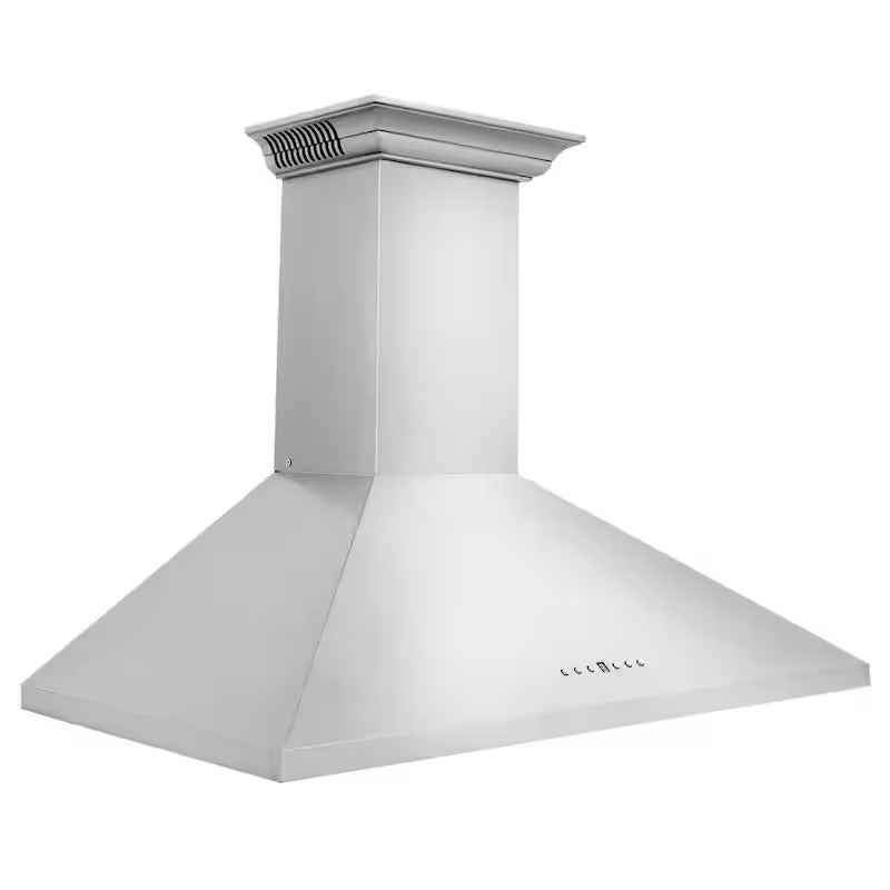 36 in. 400 CFM Ducted Wall Mount Range Hood in Stainless Steel A1361