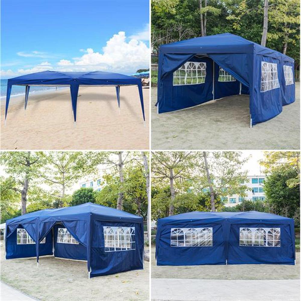 Blue Waterproof Folding Party Tent D670