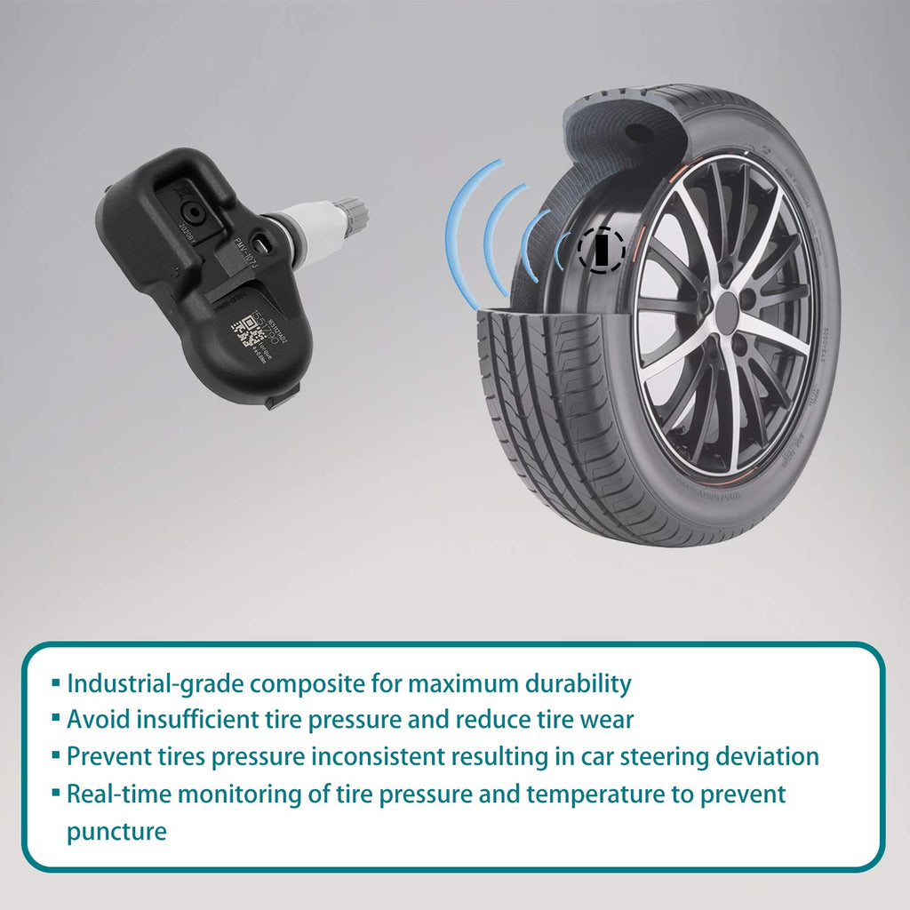 Tire Pressure Sensor 315MHz TPMS 4PCS B31404