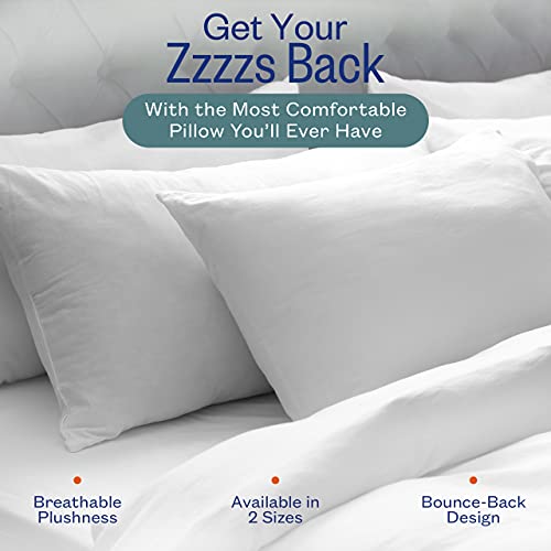 2 Pack King Cooling Gel Fiber Filled Pillow B247526