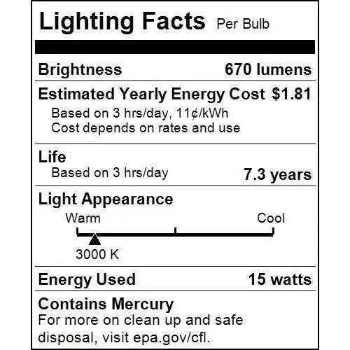 Compact Fluorescent Light Bulb S58562