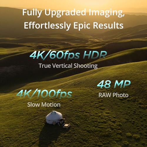 DJI Mini 4 Pro Drone Fly More Combo Plus with RC 2 Controller (With Screen) Folding Drone with 4K Video, Under 249g, 45 Mins Flight Time, Vision Sensing 3 Batteries Bundle with 2x 128GB Memory Card Z4410