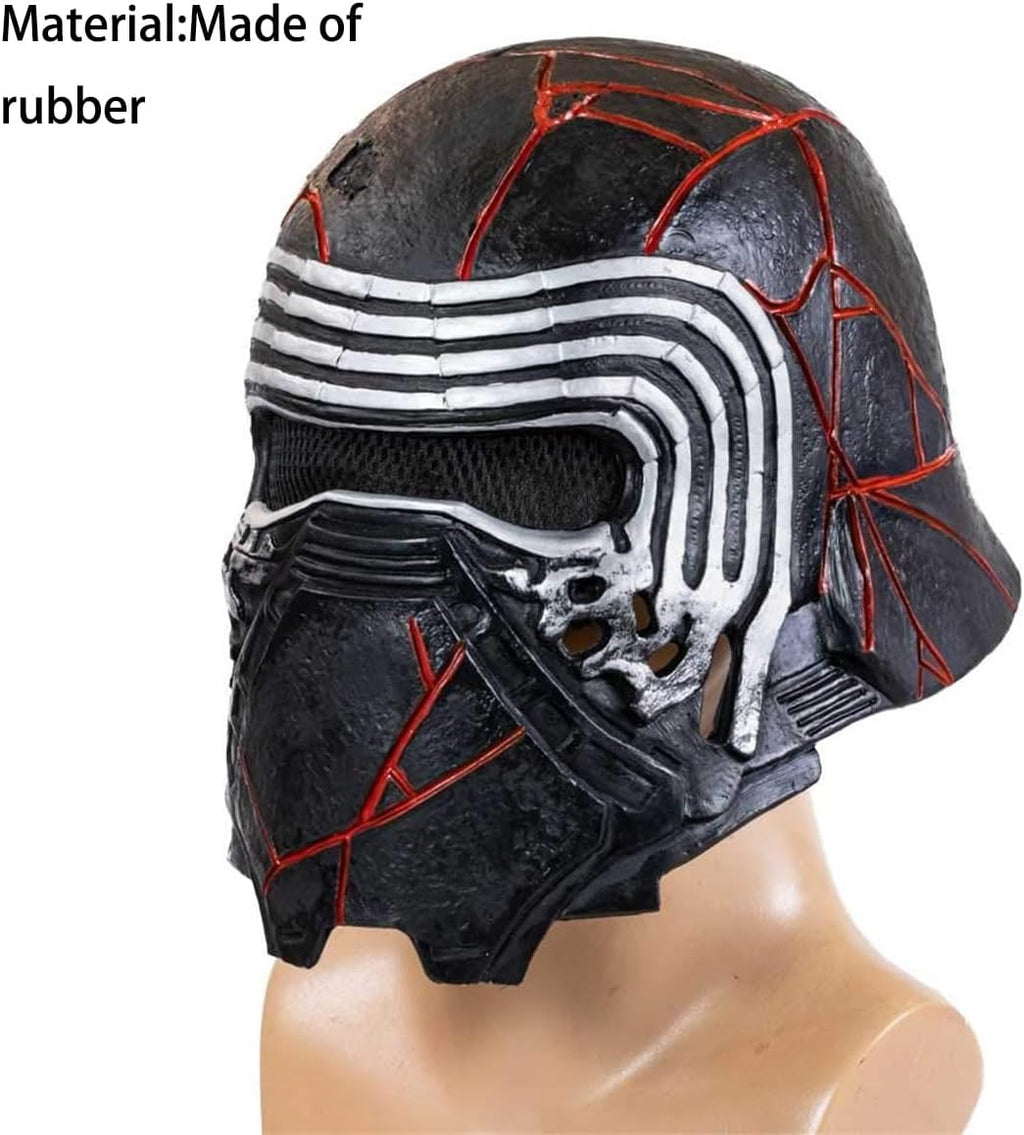Kylo Ren Helmet Mask Latex Deluxe Cosplay Costume Replica M55398