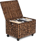 Seagrass Rolling File Cabinet X3665