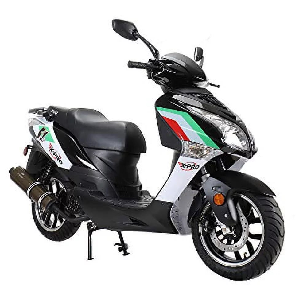 150cc Gas Moped Scooter with 13" Aluminum Wheels Z6580