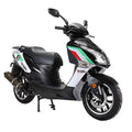 150cc Gas Moped Scooter with 13" Aluminum Wheels Z6580