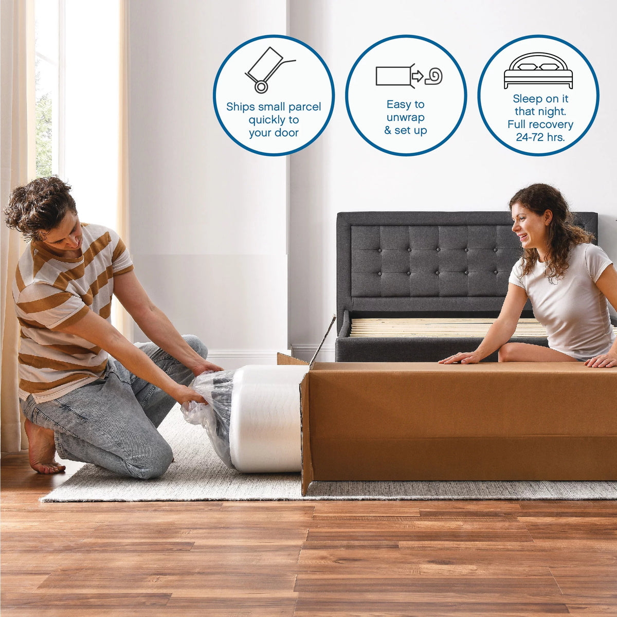 8 Gel Memory Foam Mattress, Twin N1116