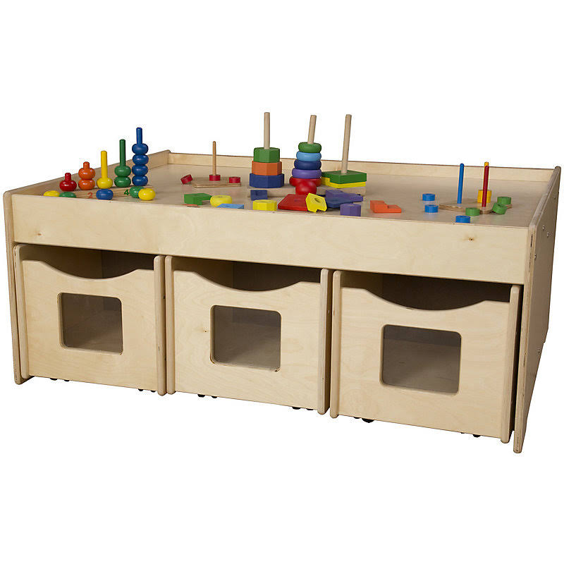 Rectangular Storage Table U190135