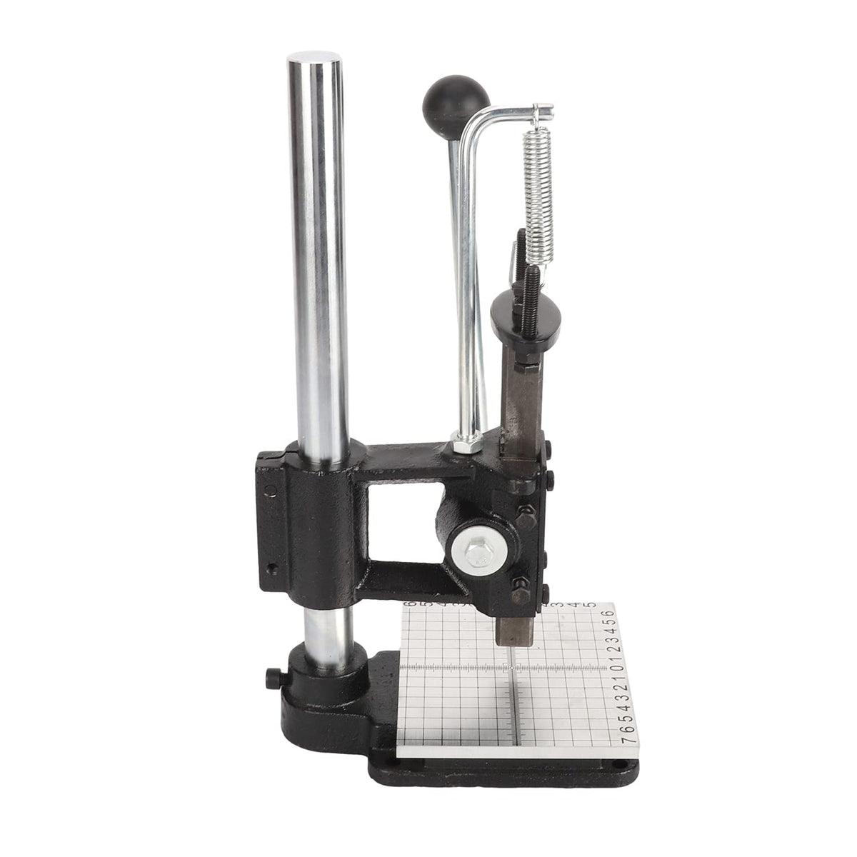 Leather Hole Puncher with Aluminum Plate with Scale Table I379
