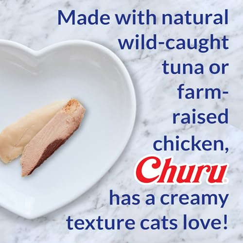 Chicken Creamy Cat Treat with Taurine & Vitamin E, 24 Tubes L814