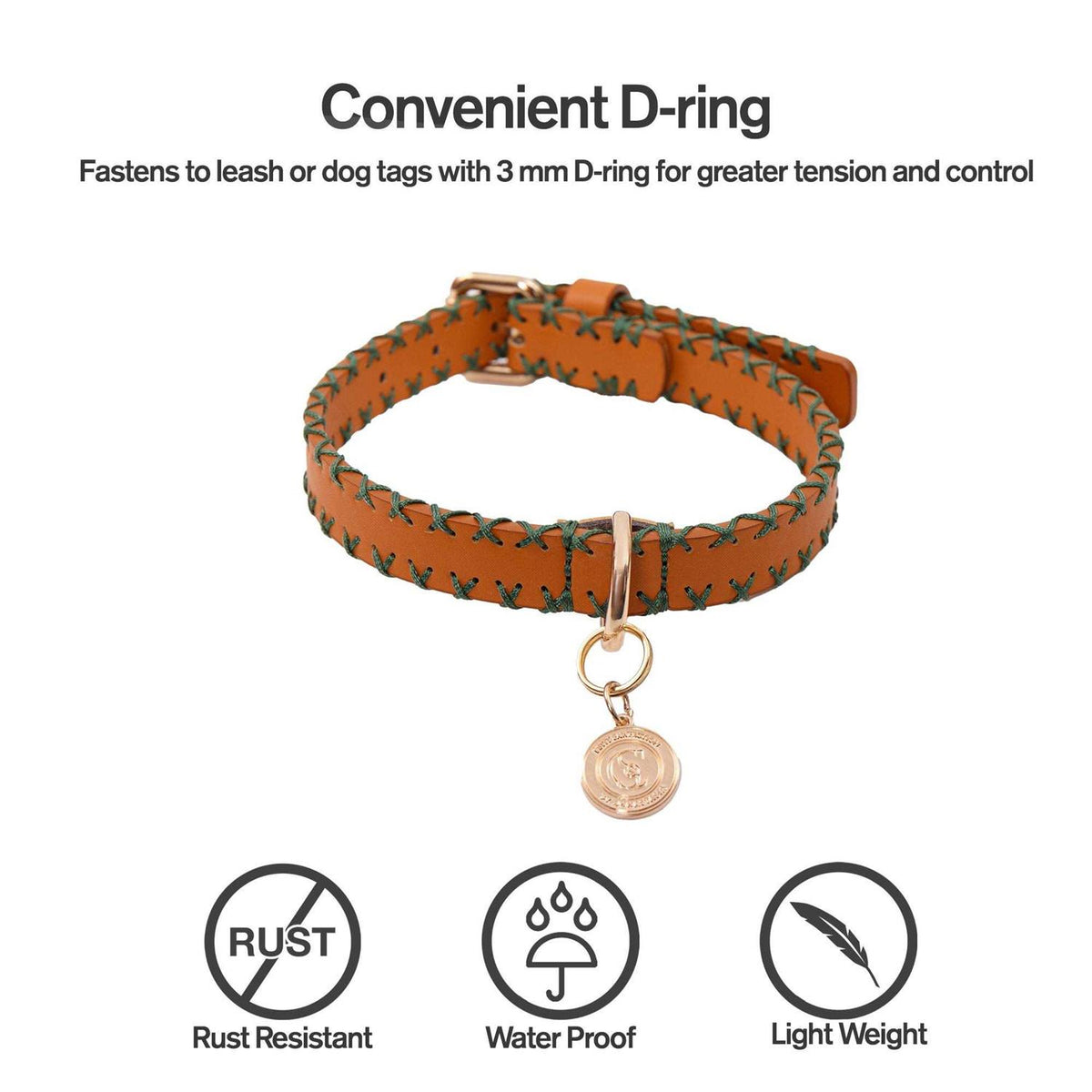 Handcrafted Standard Dog Collar M65890