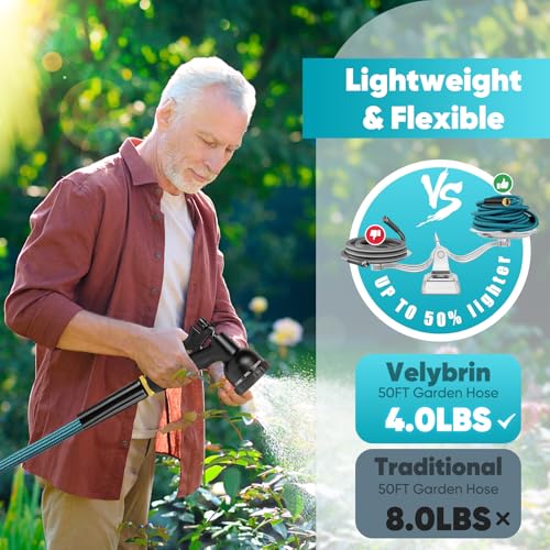 50ft Non-Expanding Kink-Free Garden Hose D4240