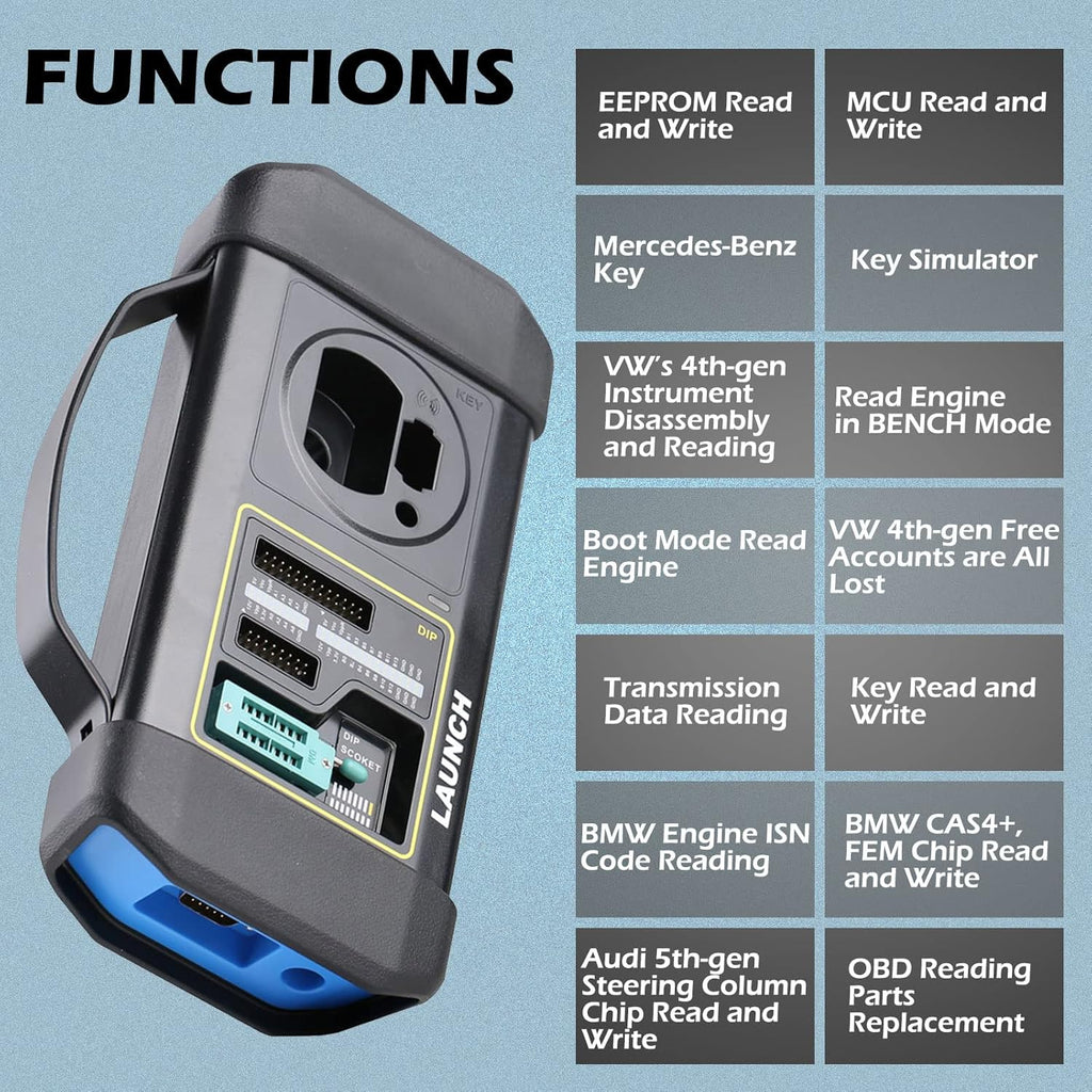 Car Key Programming Scan Tool with EEPROM Adapter C611188