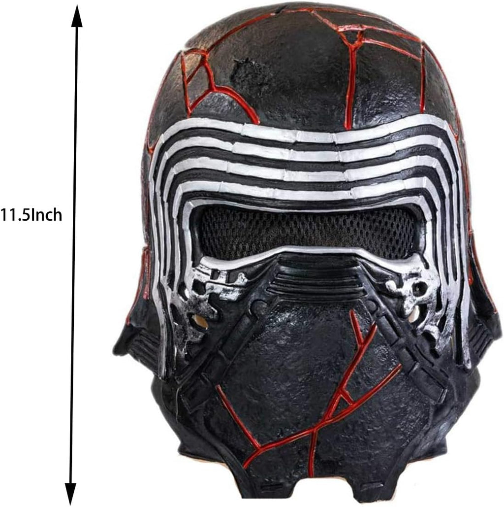 Kylo Ren Helmet Mask Latex Deluxe Cosplay Costume Replica M55398