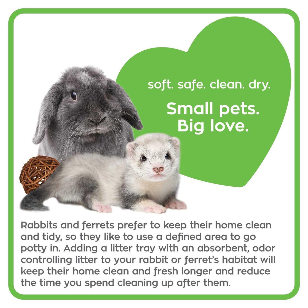 Rabbit & Ferret Litter A1040