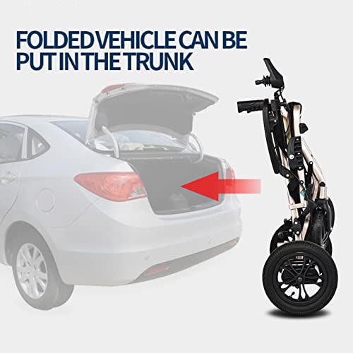 Lightweight Electric Power Wheelchair 380W Motor Portable Travel Wheel Chairs C715159