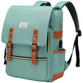 Grey Laptop Backpack with USB Charging Port G601604