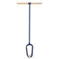 6"x 46" Adjustable Industrial Hand Auger Post Hole Digger with Non-Slip Hardwood T Handle W226682