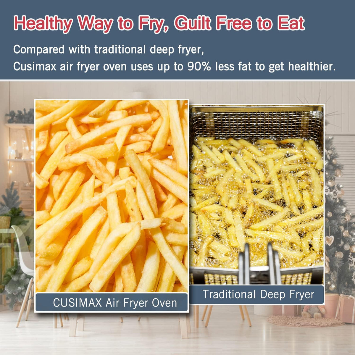 15.5 Quart Air Fryer Toaster Oven with Rotisserie & Dehydrator, Black Z335191