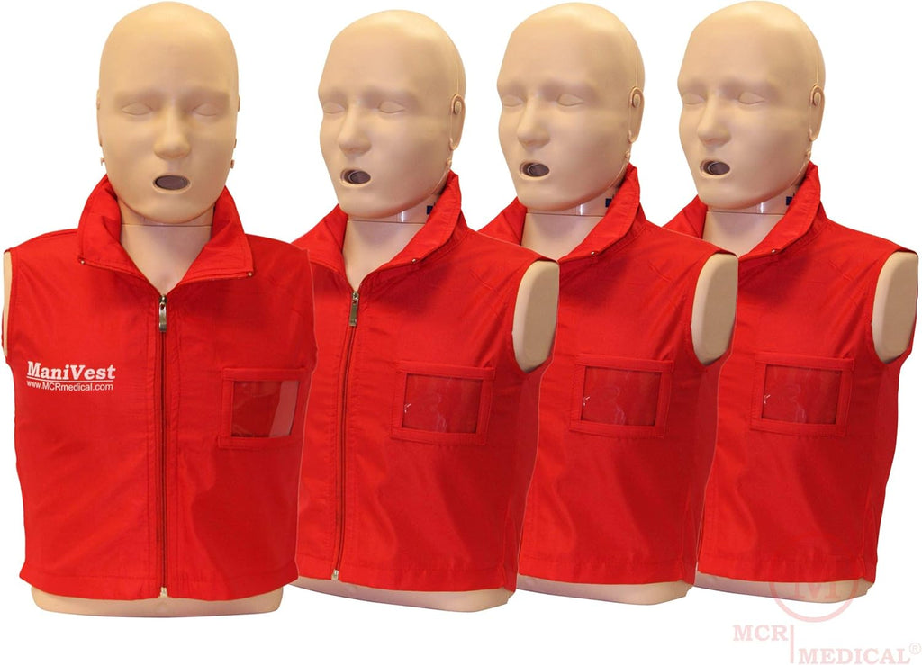 CPR Adult Manikin 4-Pack with Carry Bag M81738