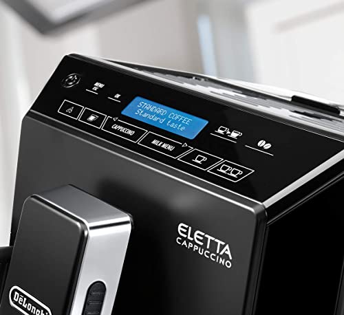 Black Fully Automatic Espresso and Coffee Machine S4072