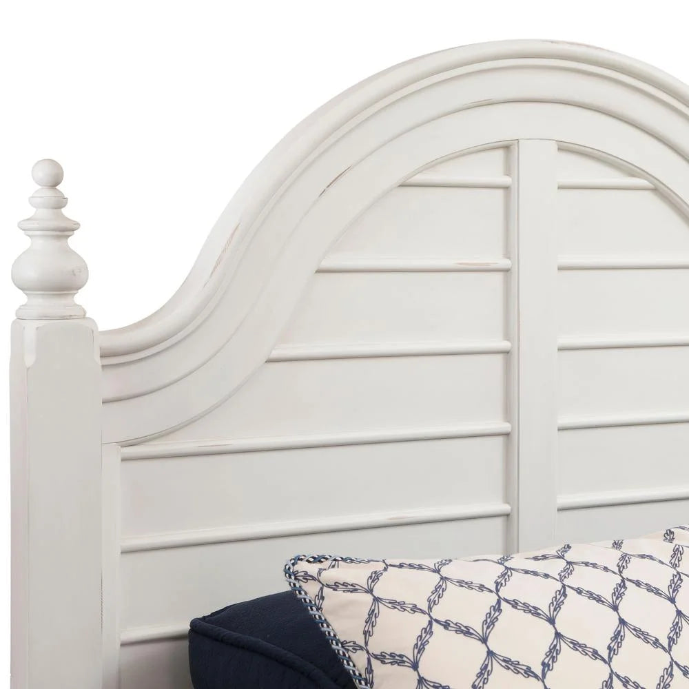 White King Wood Panel Bed N92594