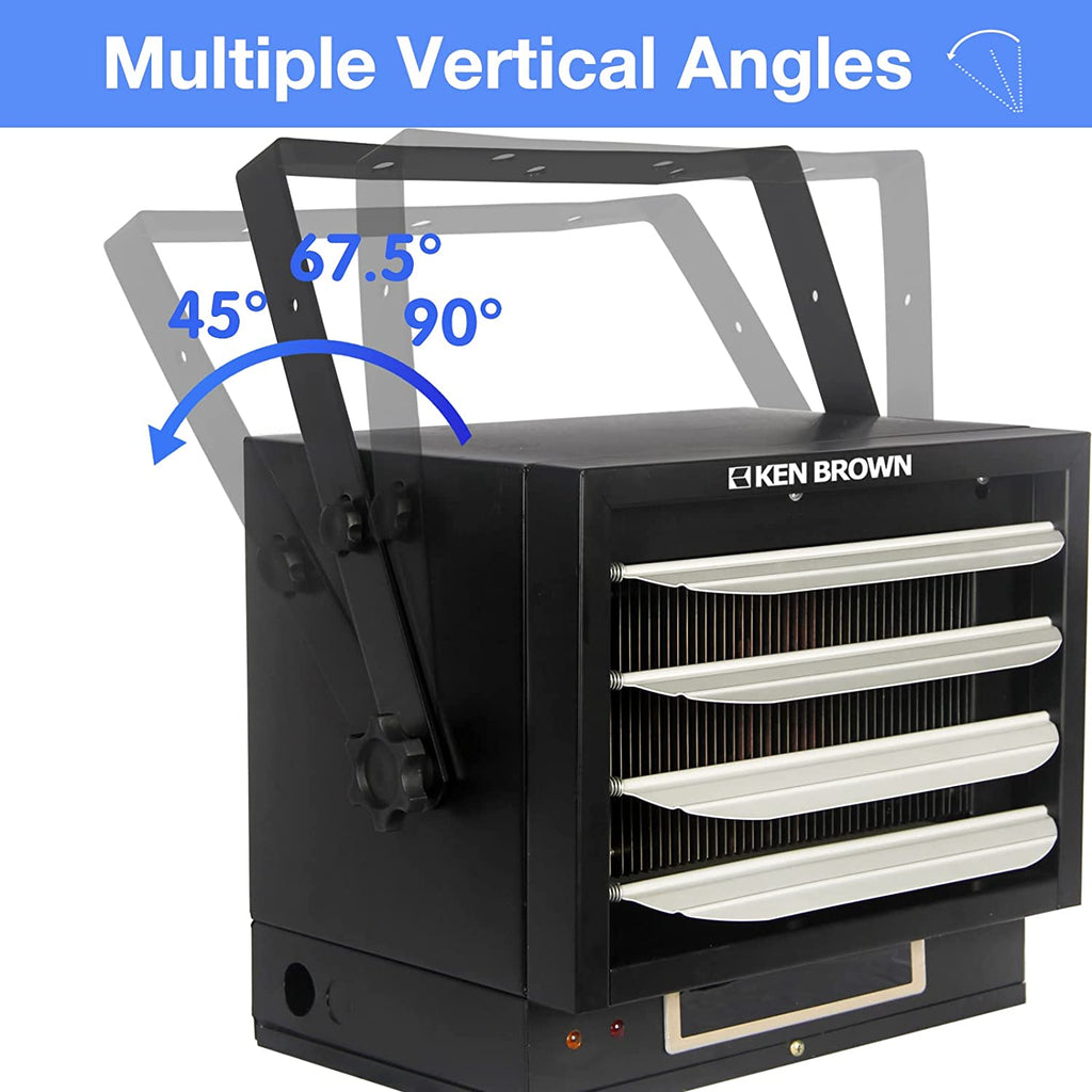 7500W Digital Fan Forced Ceiling Mount Heater with Remote and Digital Thermostat I9071