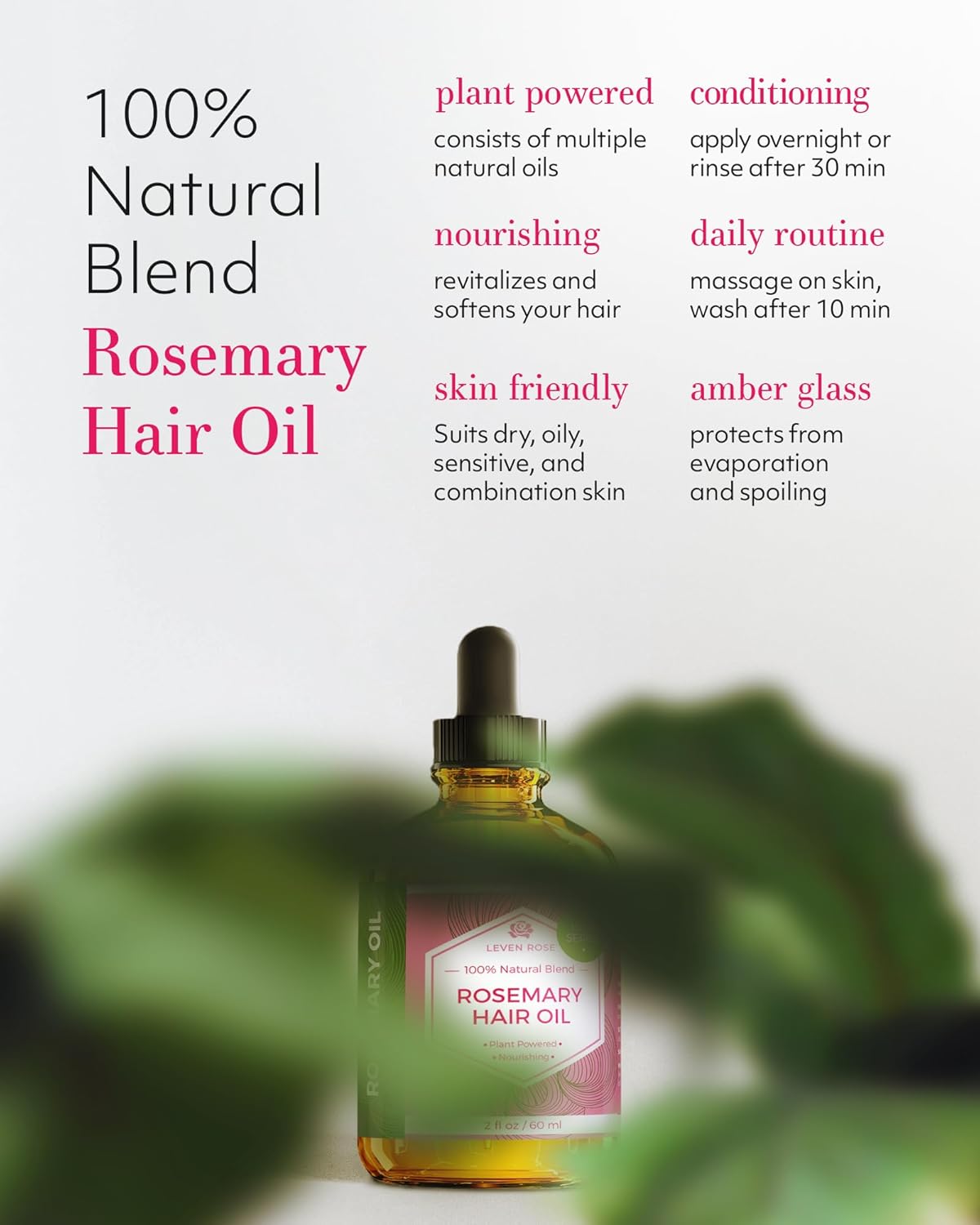 Organic Rosemary Oil 2 oz P95652