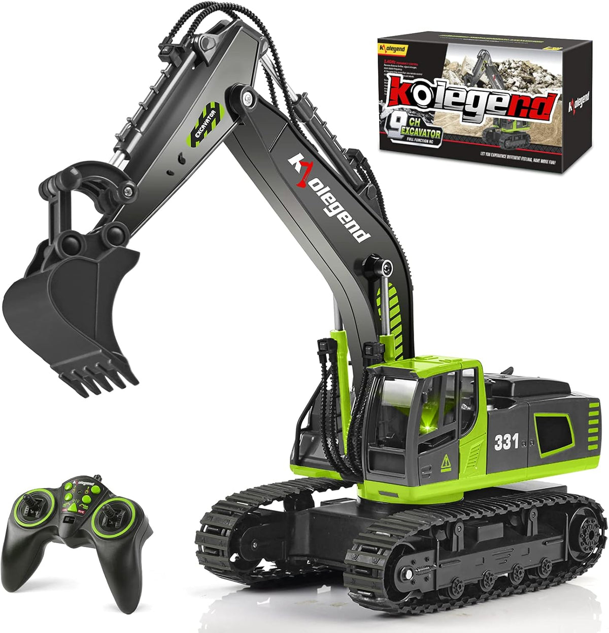 Remote Control Excavator Toy Truck 1/18 Scale O880