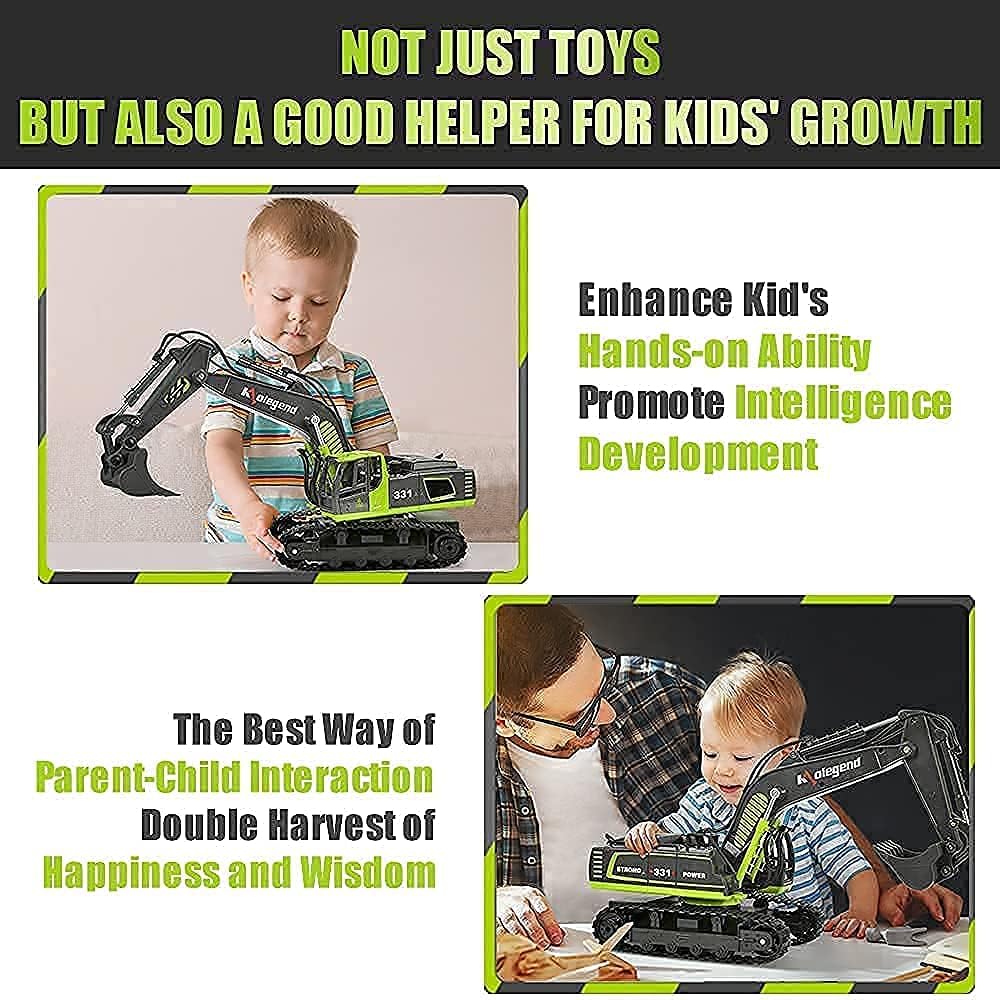 Remote Control Excavator Toy Truck 1/18 Scale O880