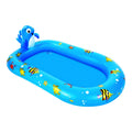 Dolphin Inflatable Sprinkler Pool 67 * 40in Kiddie Pool Z110