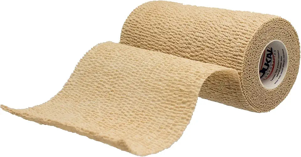 Tan Latex-Free Cohesive Bandage, Pack of 18 S664