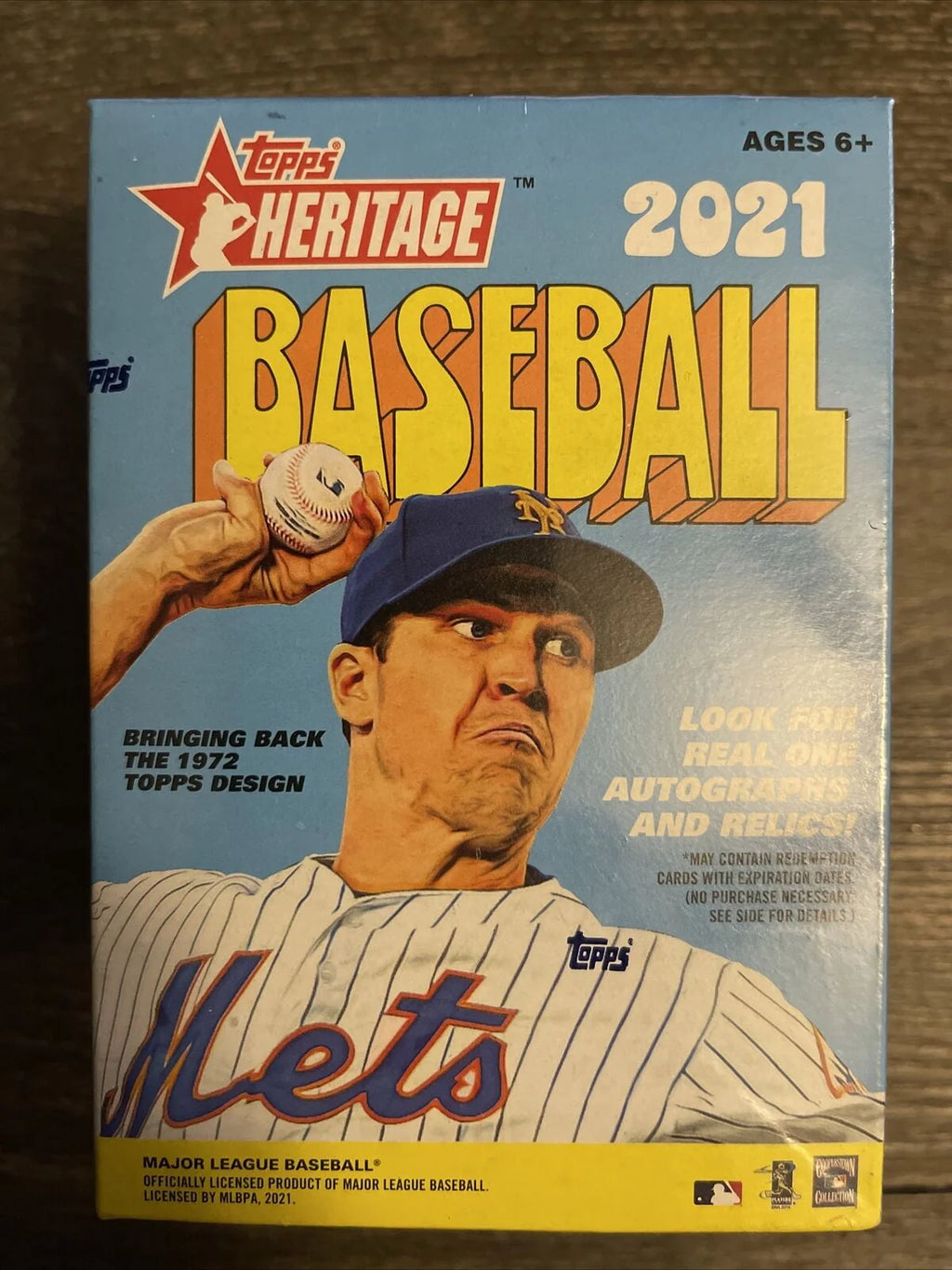 2021 MLB Baseball Trading Cards Blaster Box 72 Cards E207157