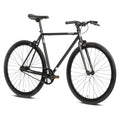 700C 58 In Single Speed Fixed Gear Bike, Black T739