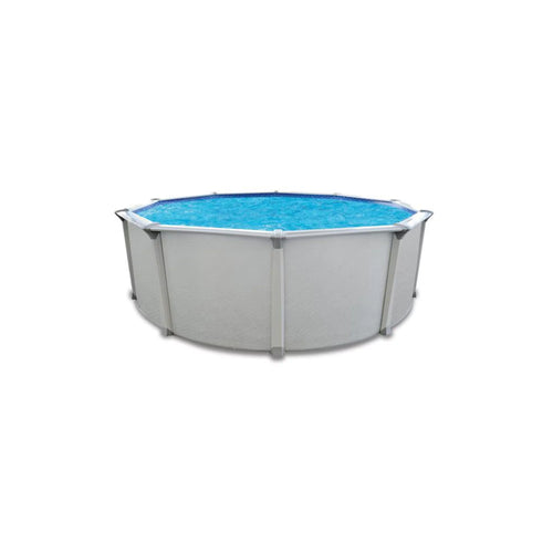 18' x 52 Round Steel and Resin Above Ground Pool J132298