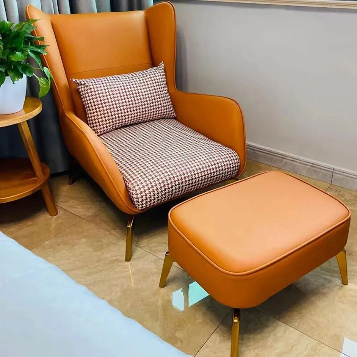 Leather Lounge Chair S804708