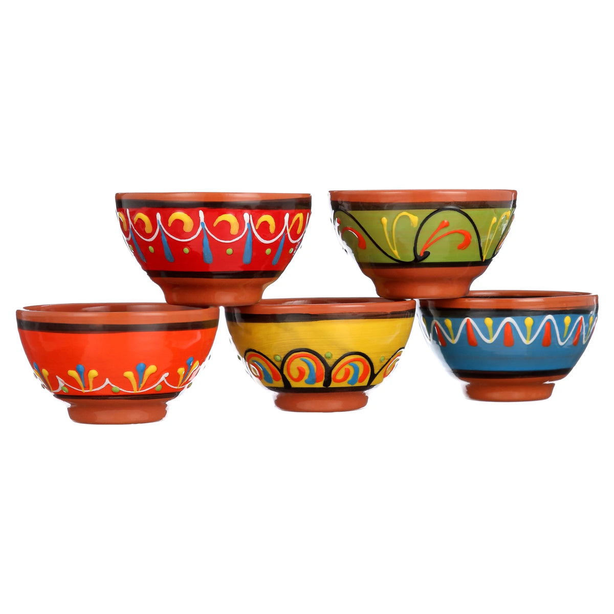 Terracotta Salsa Bowl Set of 5 P234947