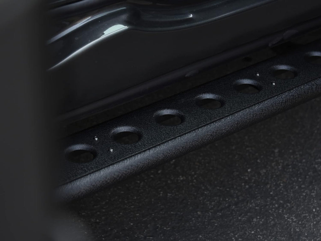 Textured Black Side Step Running Boards S8322