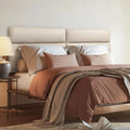 Faux Leather Upholstered Headboard King Size J6186