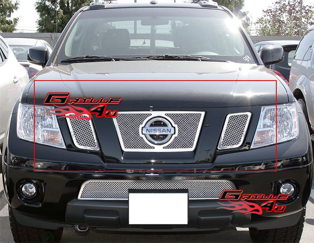 Chrome Mesh Grille Insert X4251