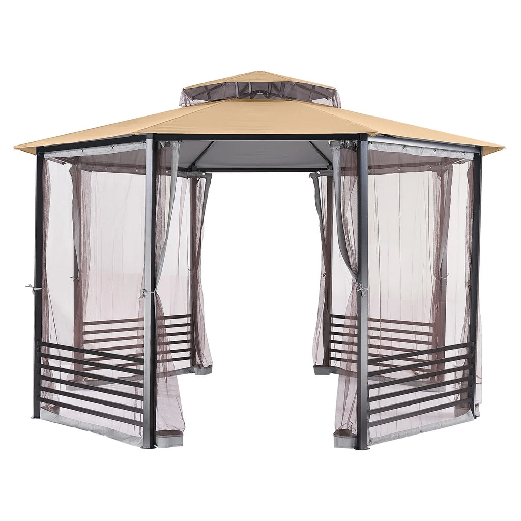 Replacement Canopy Top Cover for Hexagon Gazebo F837049