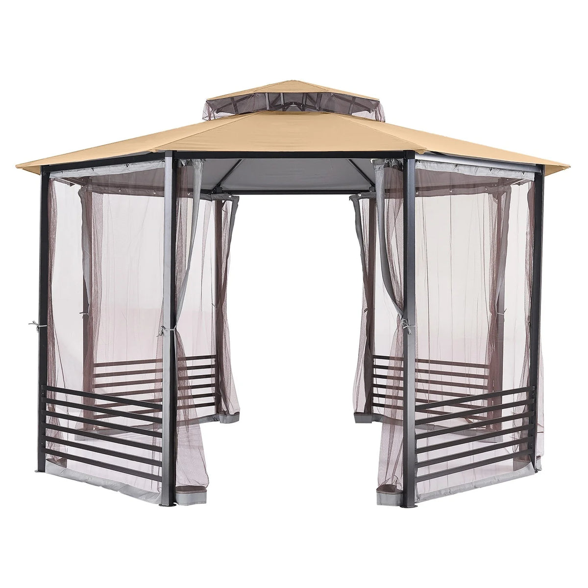 Replacement Canopy Top Cover for Hexagon Gazebo F837049