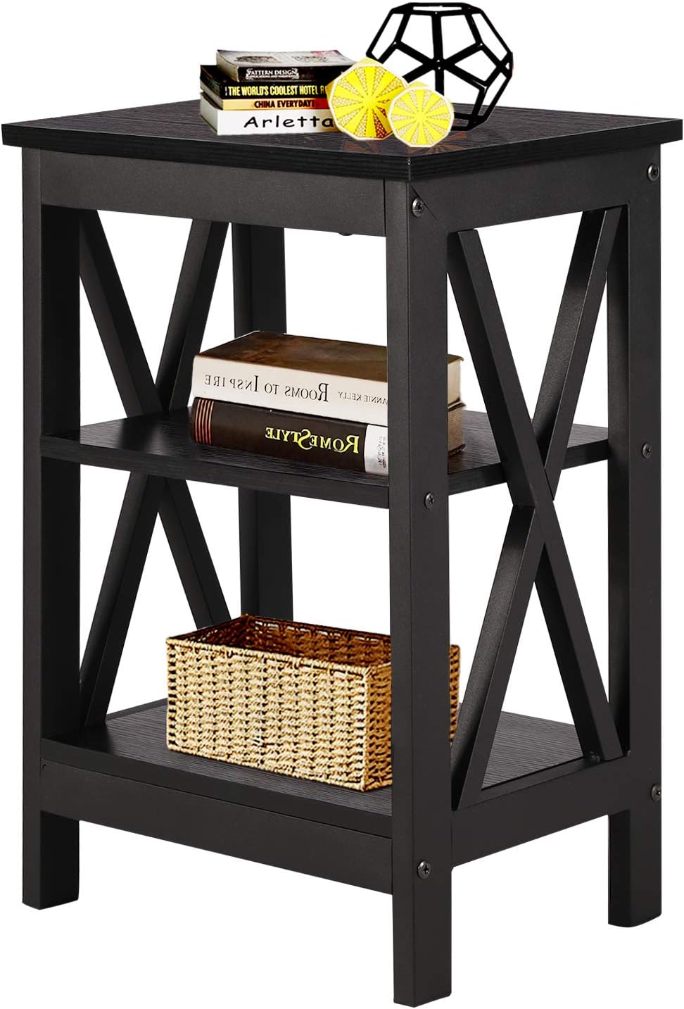Rustic Brown Storage Cabinet and Drawer Nightstand G590193