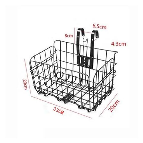Metal Adjustable Wire Bike Basket S9635