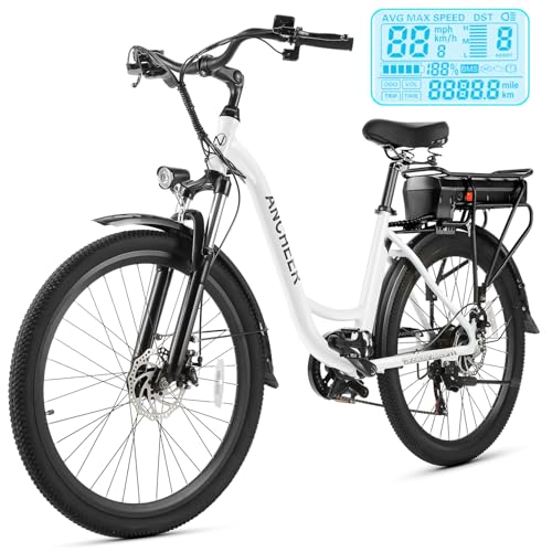 26" 48V 500Wh Electric Bike with Removable Battery E899219