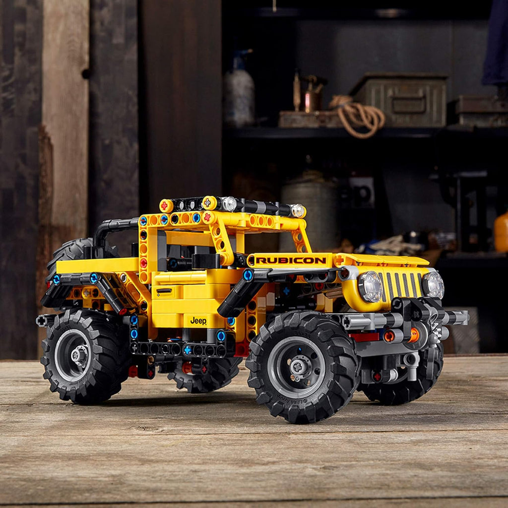 LEGO Technic Jeep Wrangler 4x4 Toy Car 42122 Model Building Kit L953571