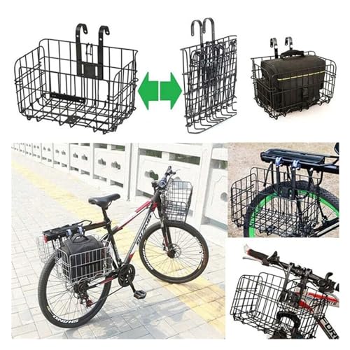 Metal Adjustable Wire Bike Basket S9635