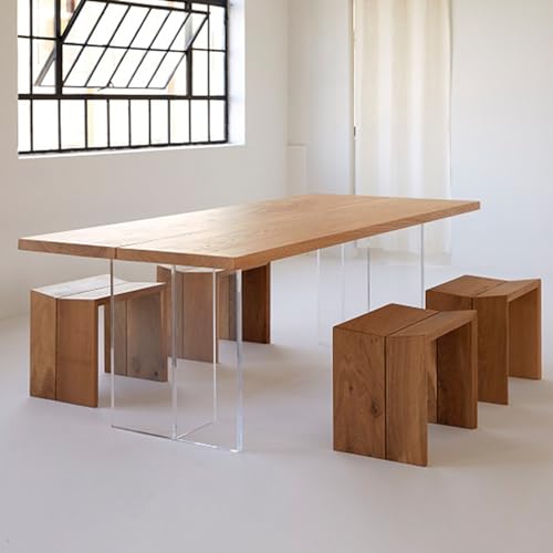 Acrylic Table Leg, 1 Pack, Height 70cm, Width 60cm X697452
